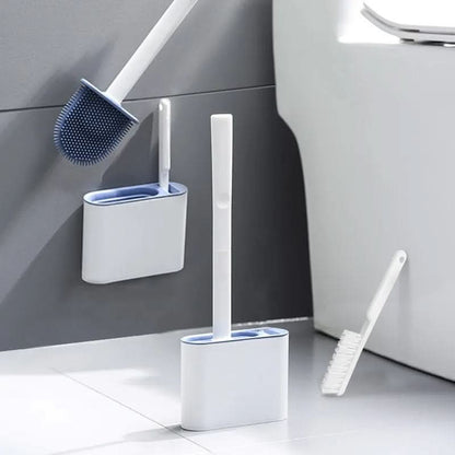 EasyClean Wall Mount Bathroom Toilet Brush Set