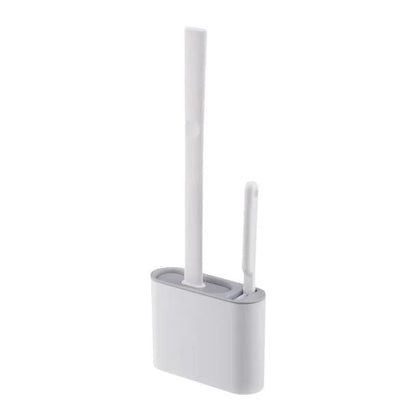 EasyClean Wall Mount Bathroom Toilet Brush Set