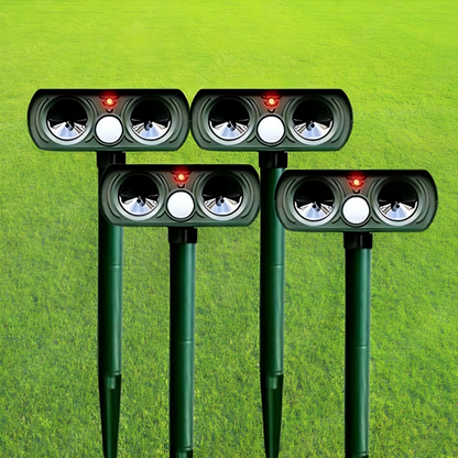 Outdoor Motion Sensor Pest Repeller Ultrasonic Device - Cofik