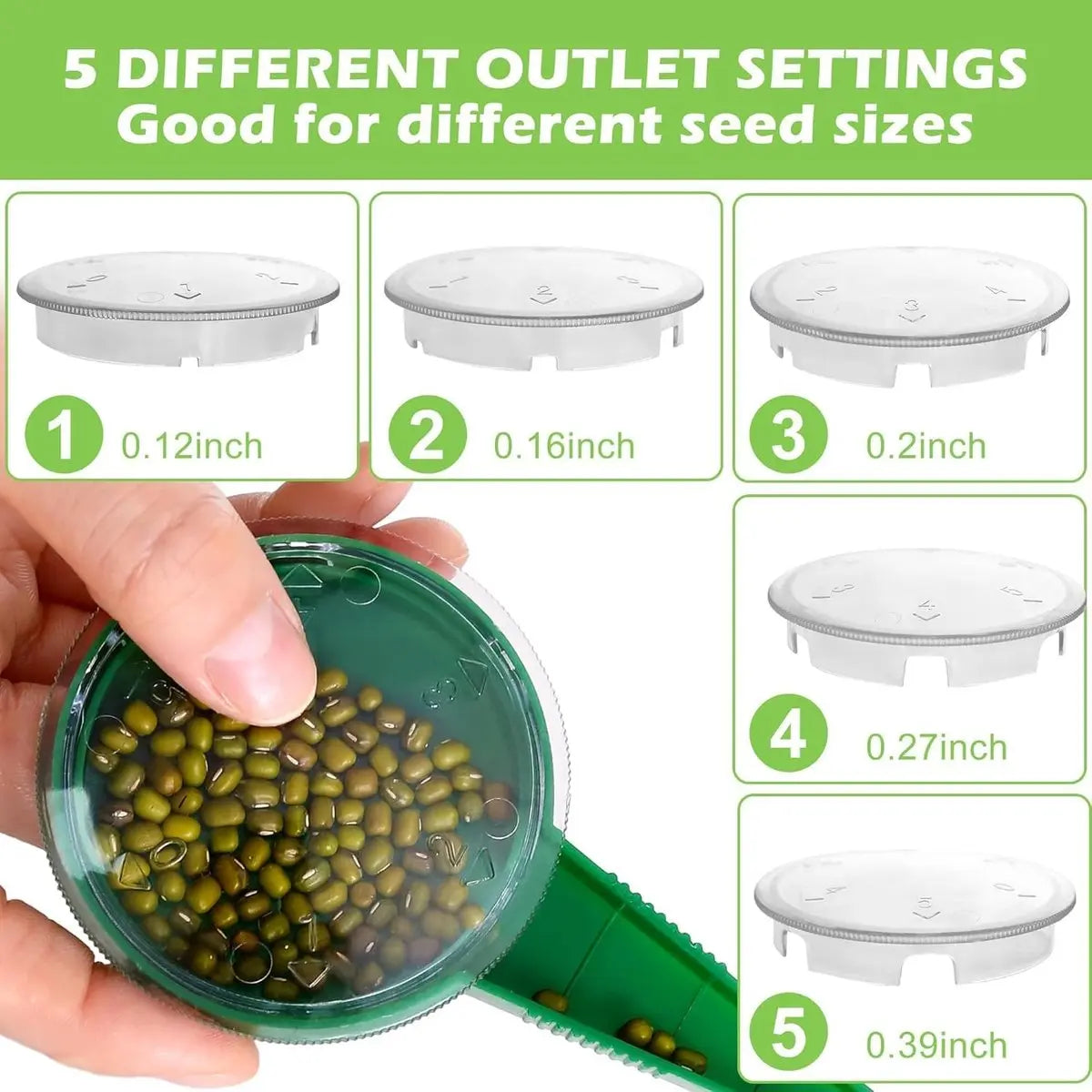 Seed Starter Kit with 12 Cell Planter Tray