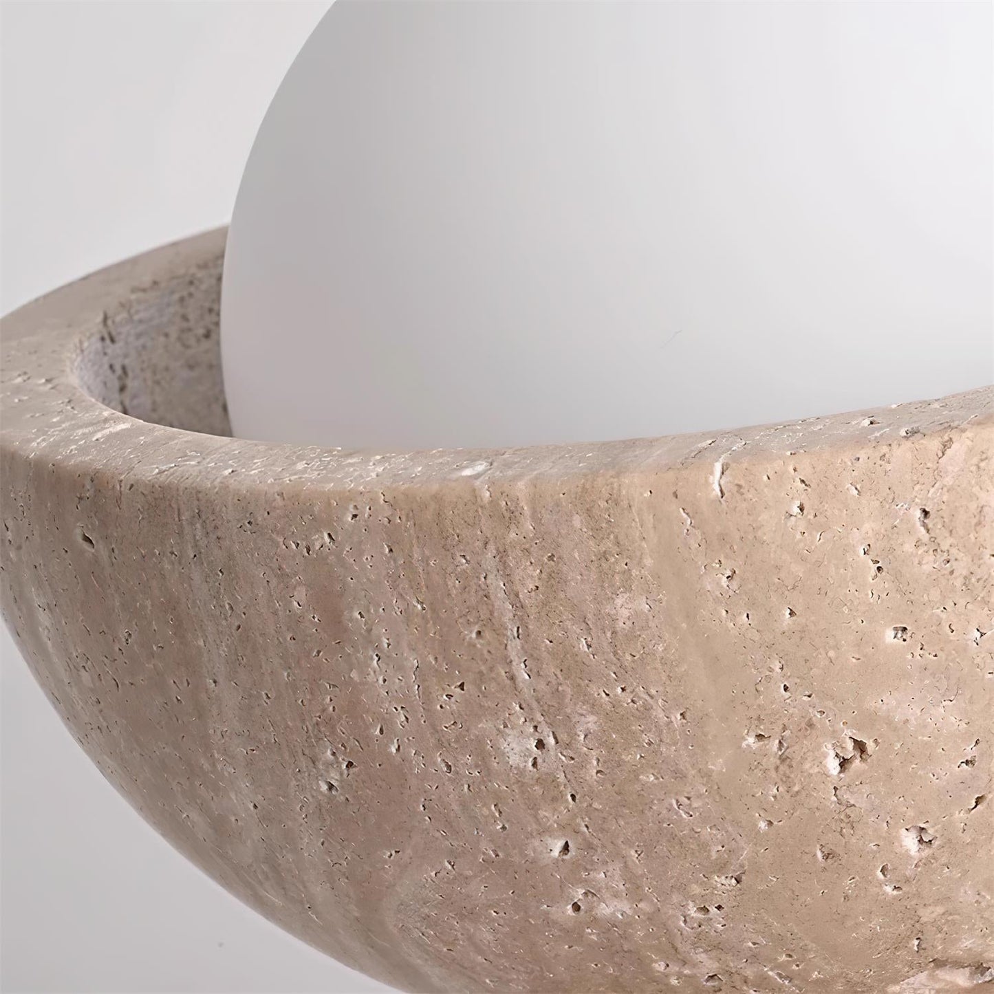White Marble Indoor Ceiling Light Fixture