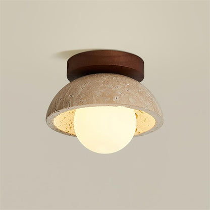 White Marble Indoor Ceiling Light Fixture - Cofik