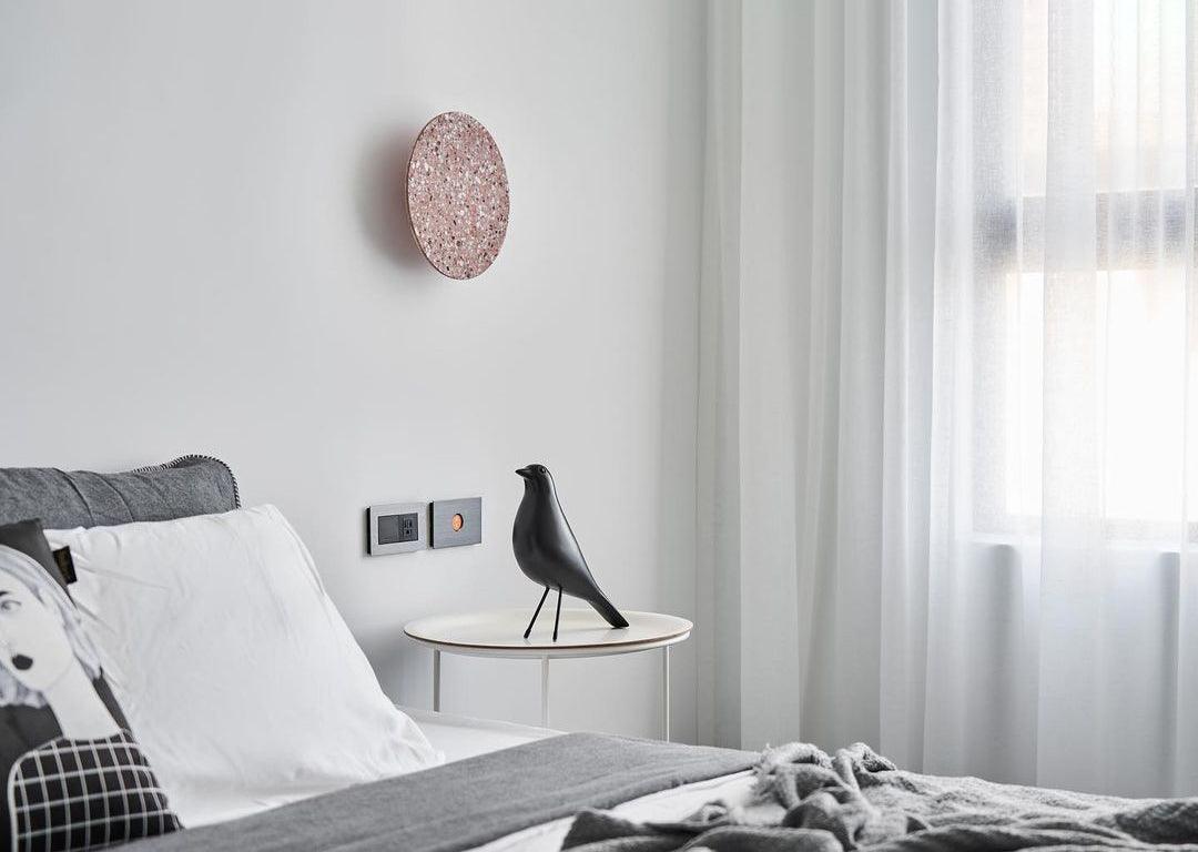 Simple White Wall Mount Lamp