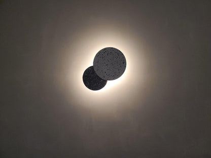 Simple White Wall Mount Lamp