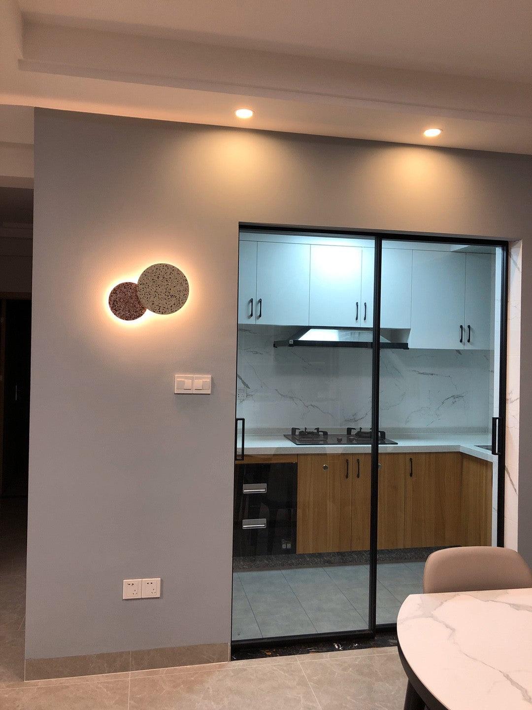 Simple White Wall Mount Lamp