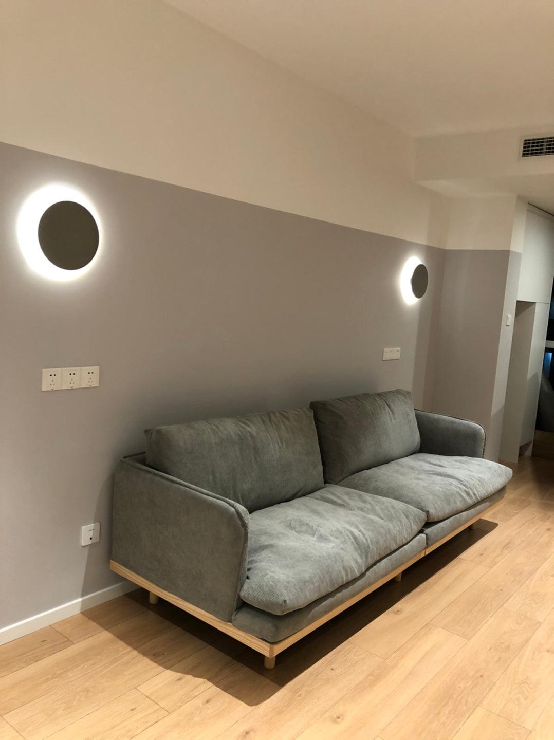 Simple White Wall Mount Lamp