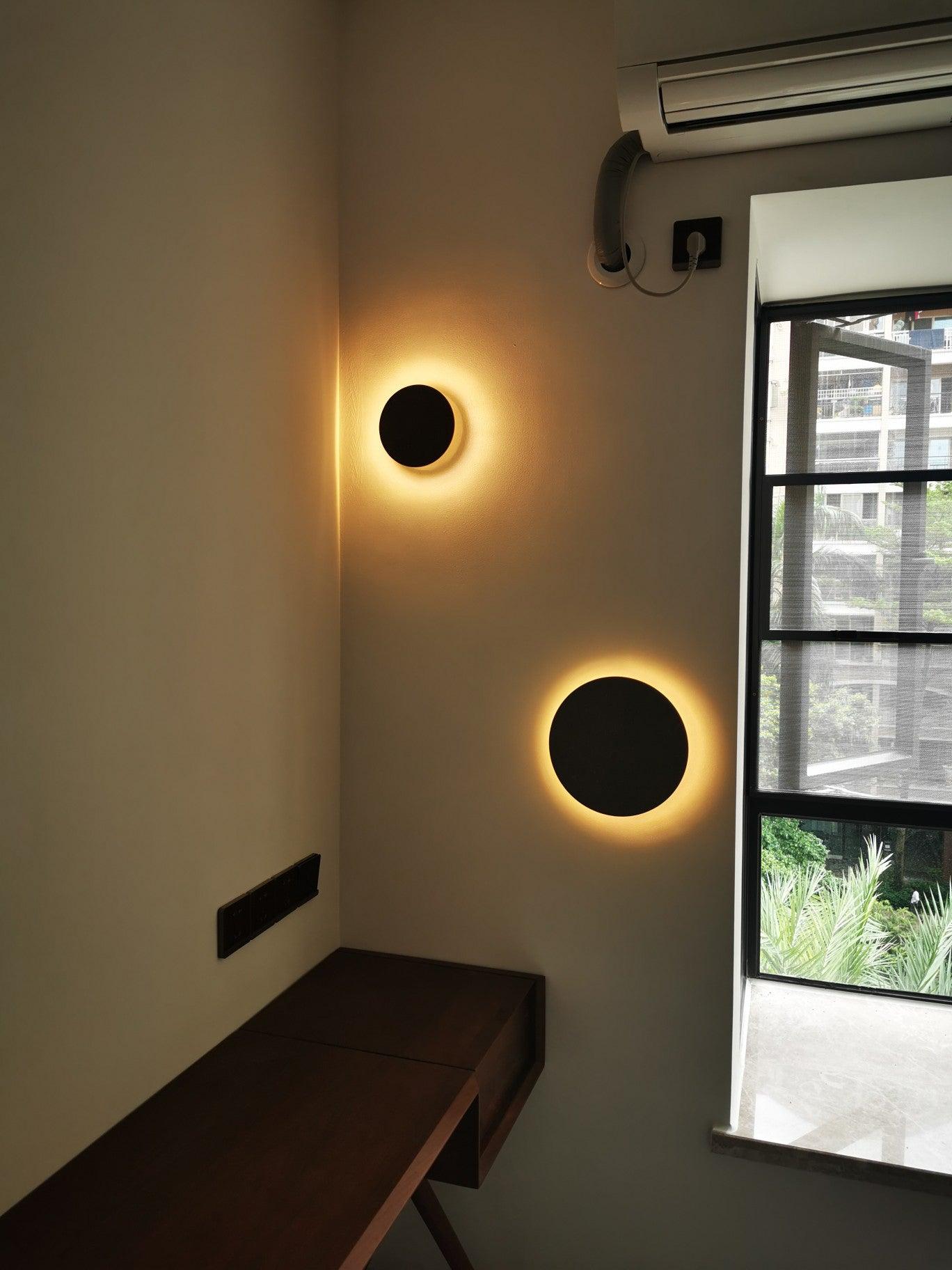 Simple White Wall Mount Lamp