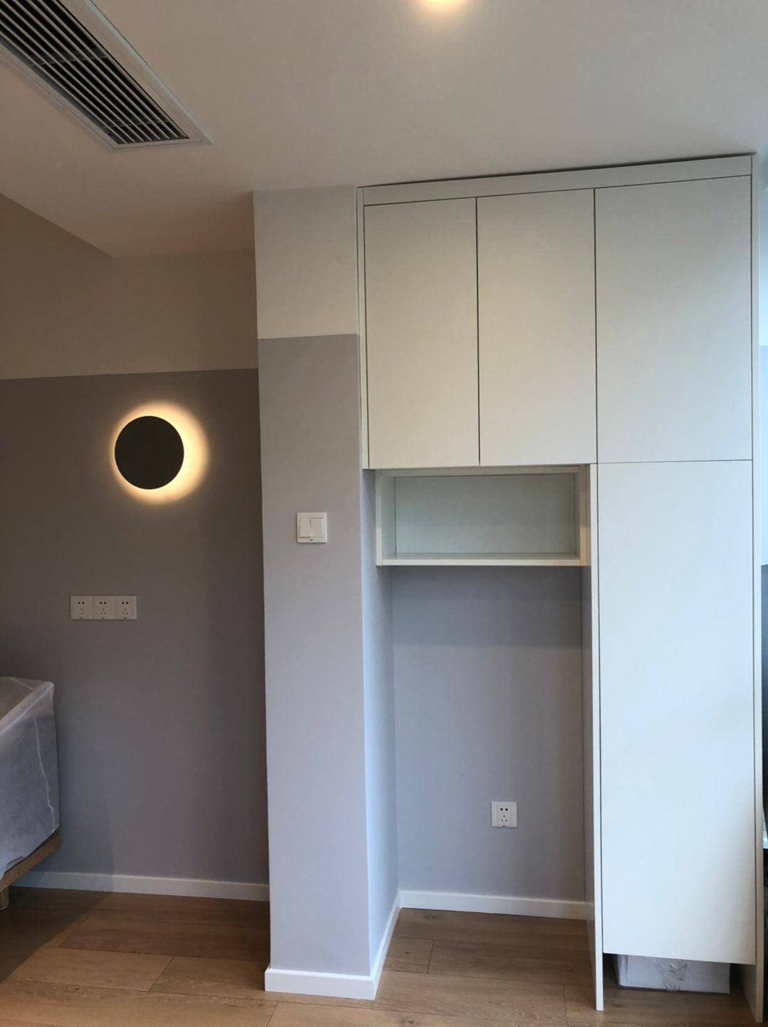 Simple White Wall Mount Lamp