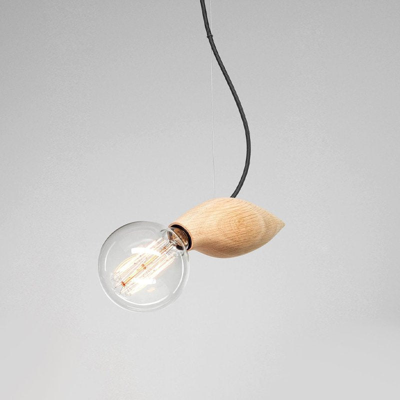 Rustic Wood Pendant Ceiling Light - Cofik