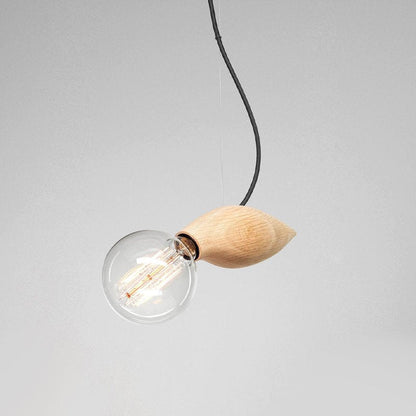 Rustic Wood Pendant Ceiling Light - Cofik