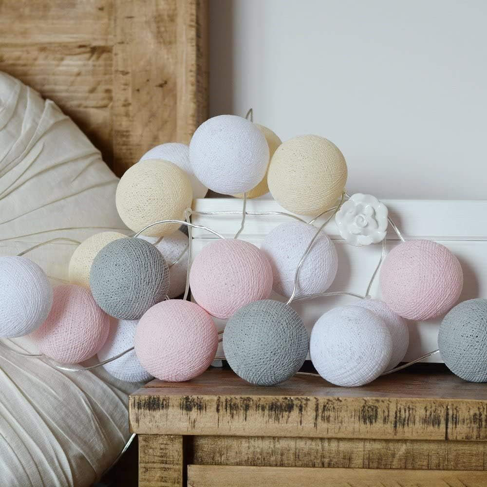 Fluffy White Decorative String