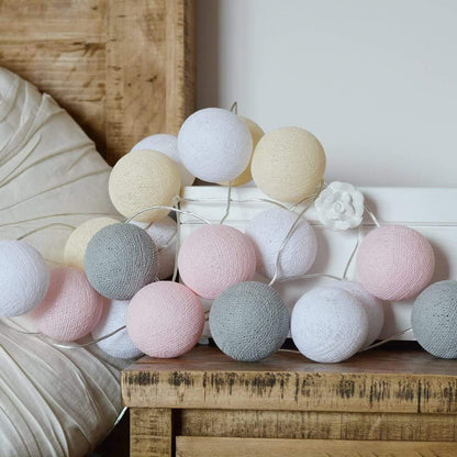 Fluffy White Decorative String