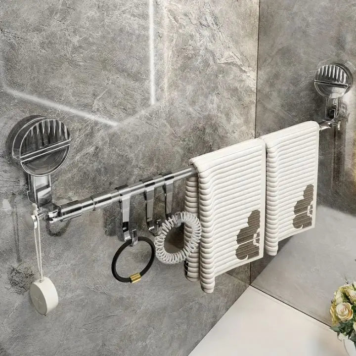 Easy Install Suction Cup Towel Holder - Cofik