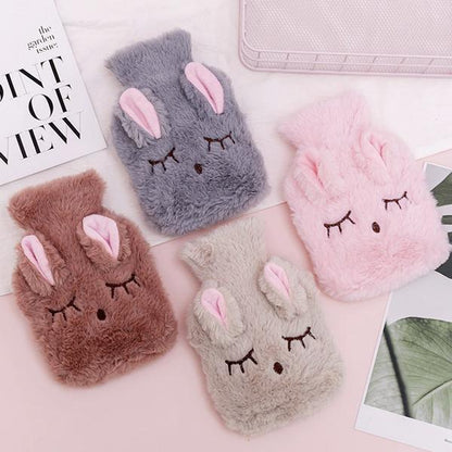 Soft Rabbit Hot Water Bottle Cover