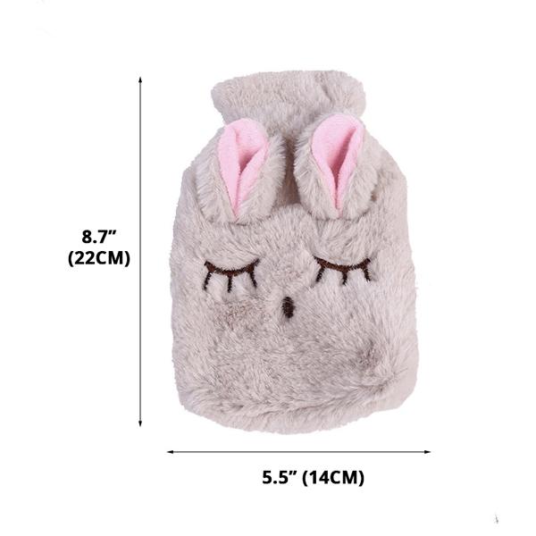 Soft Rabbit Hot Water Bottle Cover - Cofik