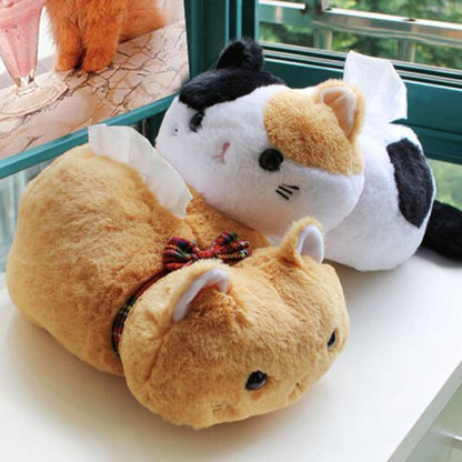 Soft Kitty Tissue Box Holder