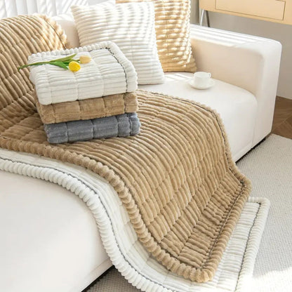 Soft Velvet Couch Pillow Cover