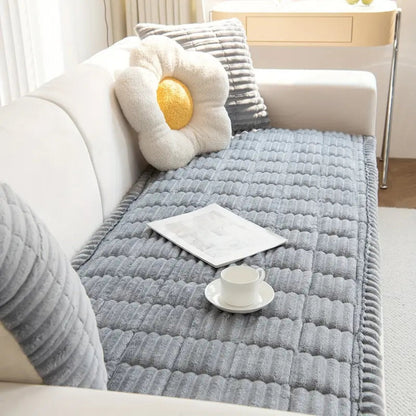 Soft Velvet Couch Pillow Cover