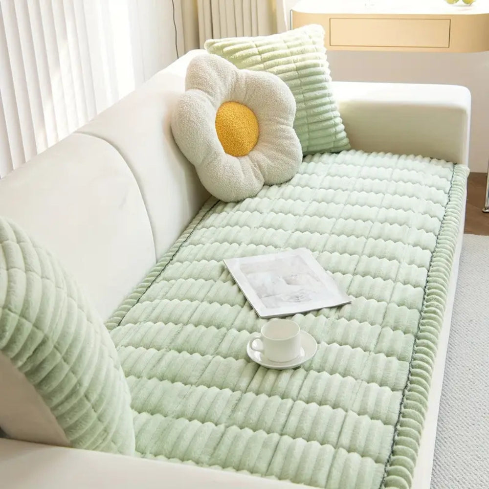 Soft Velvet Couch Pillow Cover