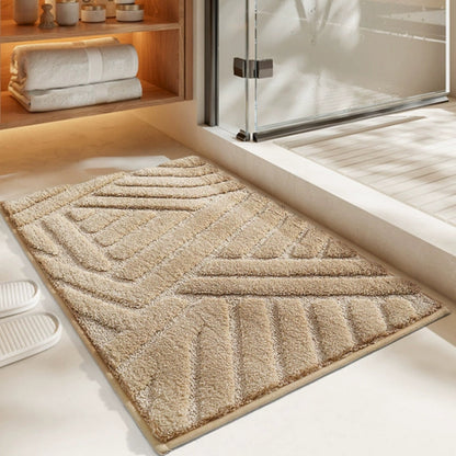 Luxury Soft Bathroom Mat – Absorbent Non-Slip Rug