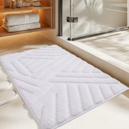 Luxury Soft Bathroom Mat – Absorbent Non-Slip Rug