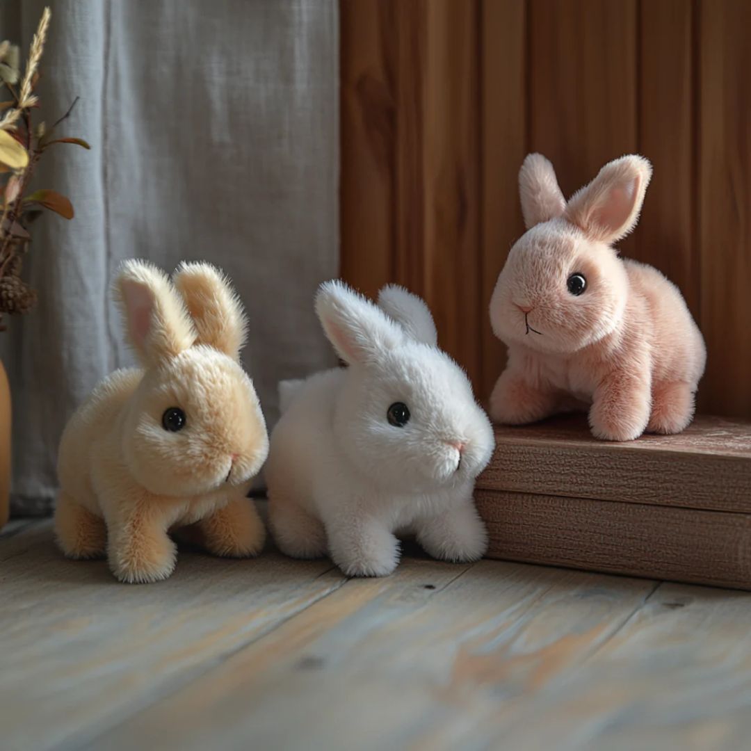 Soft Plush Bunny Toy with Fun Animations