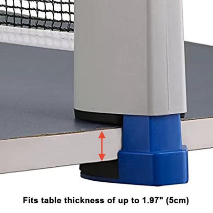 Compact Table Tennis Racket Net Kit