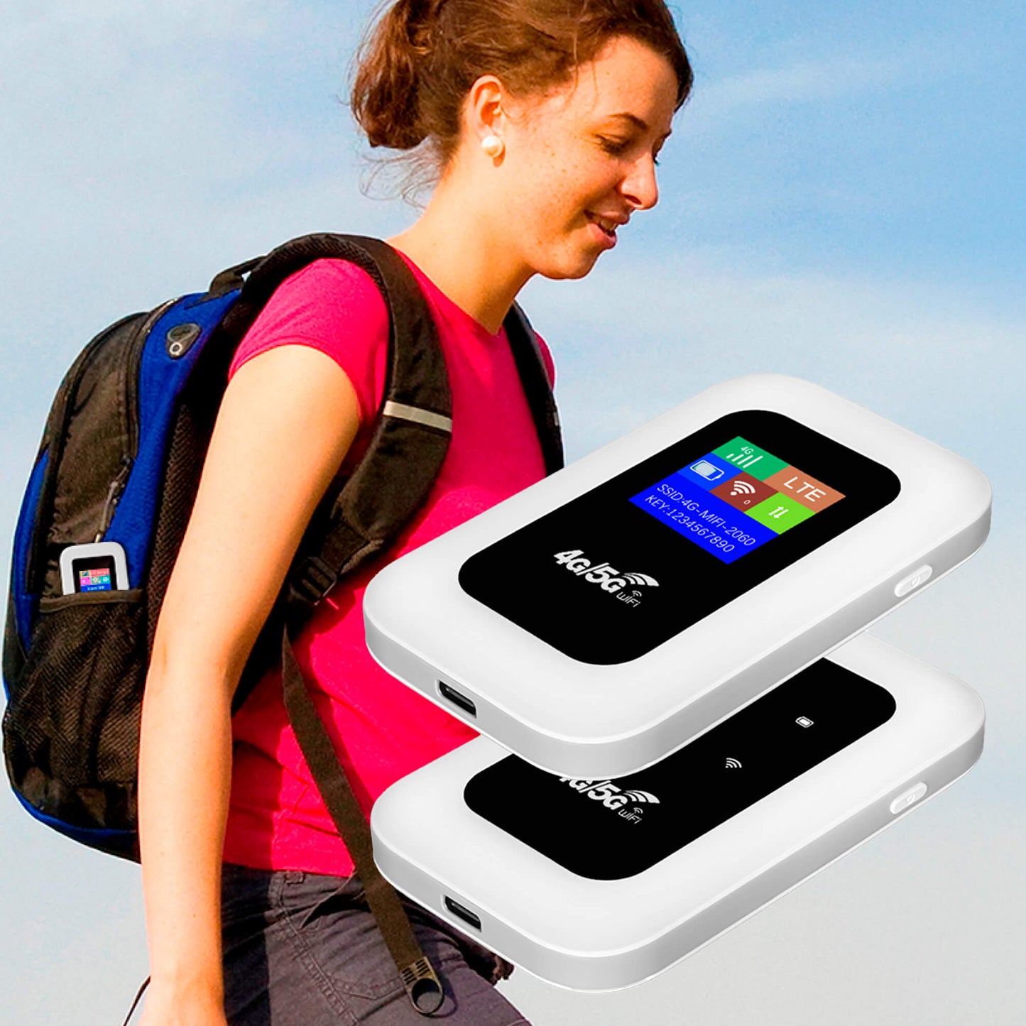 Compact 5G Mobile Wi-Fi Hotspot