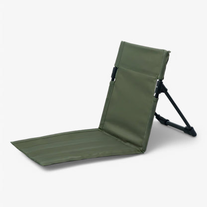 Collapsible Outdoor Chair with Back Support – Compact & Portable Seat