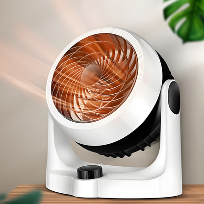 Compact Quiet Electric Space Heater Fan - Cofik