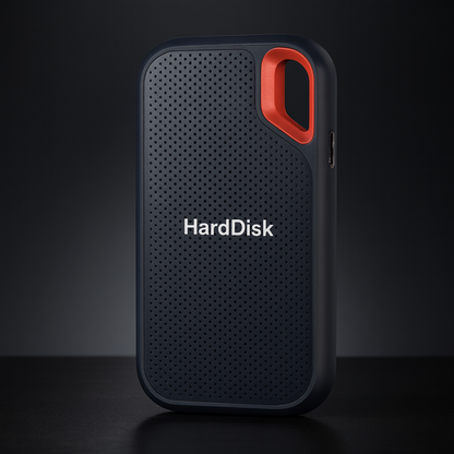 Compact Fast External SSD Drive
