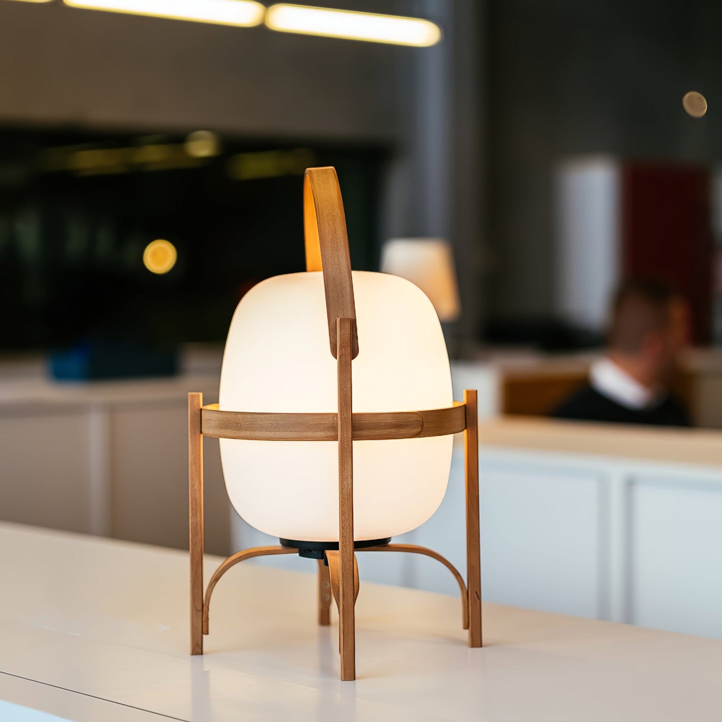 Compact Glass Desk Lamp - Cofik