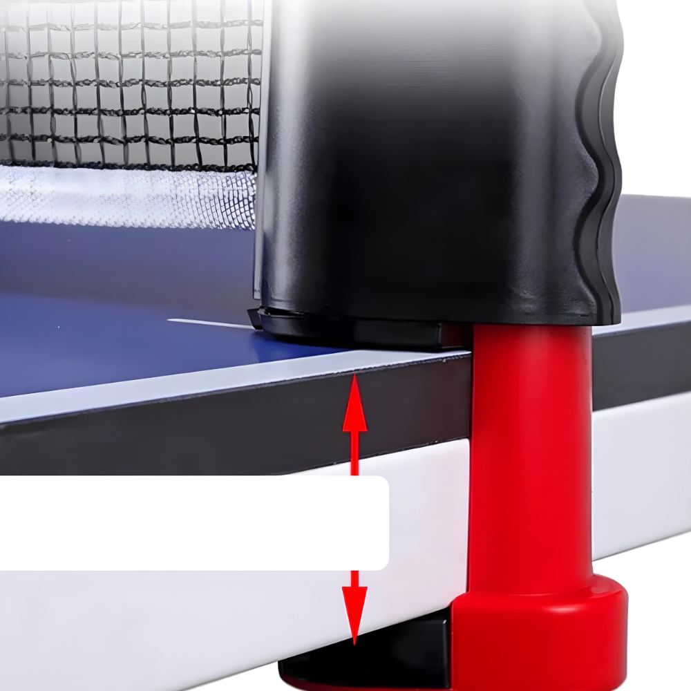 Compact Table Tennis Kit with Folding Net