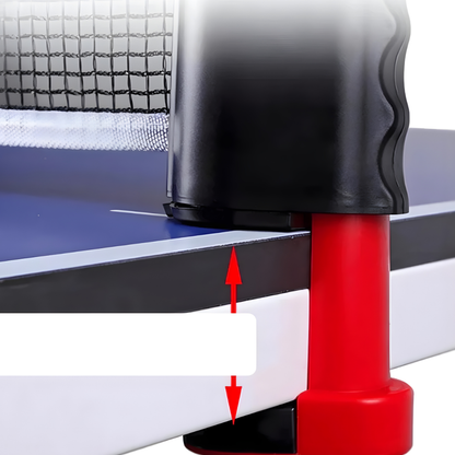 Compact Table Tennis Kit with Folding Net