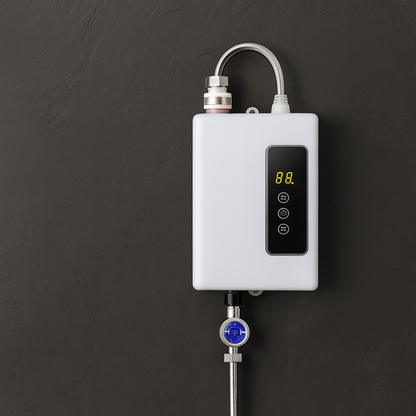 Fast Electric On Demand Water Heater for Sink and Shower