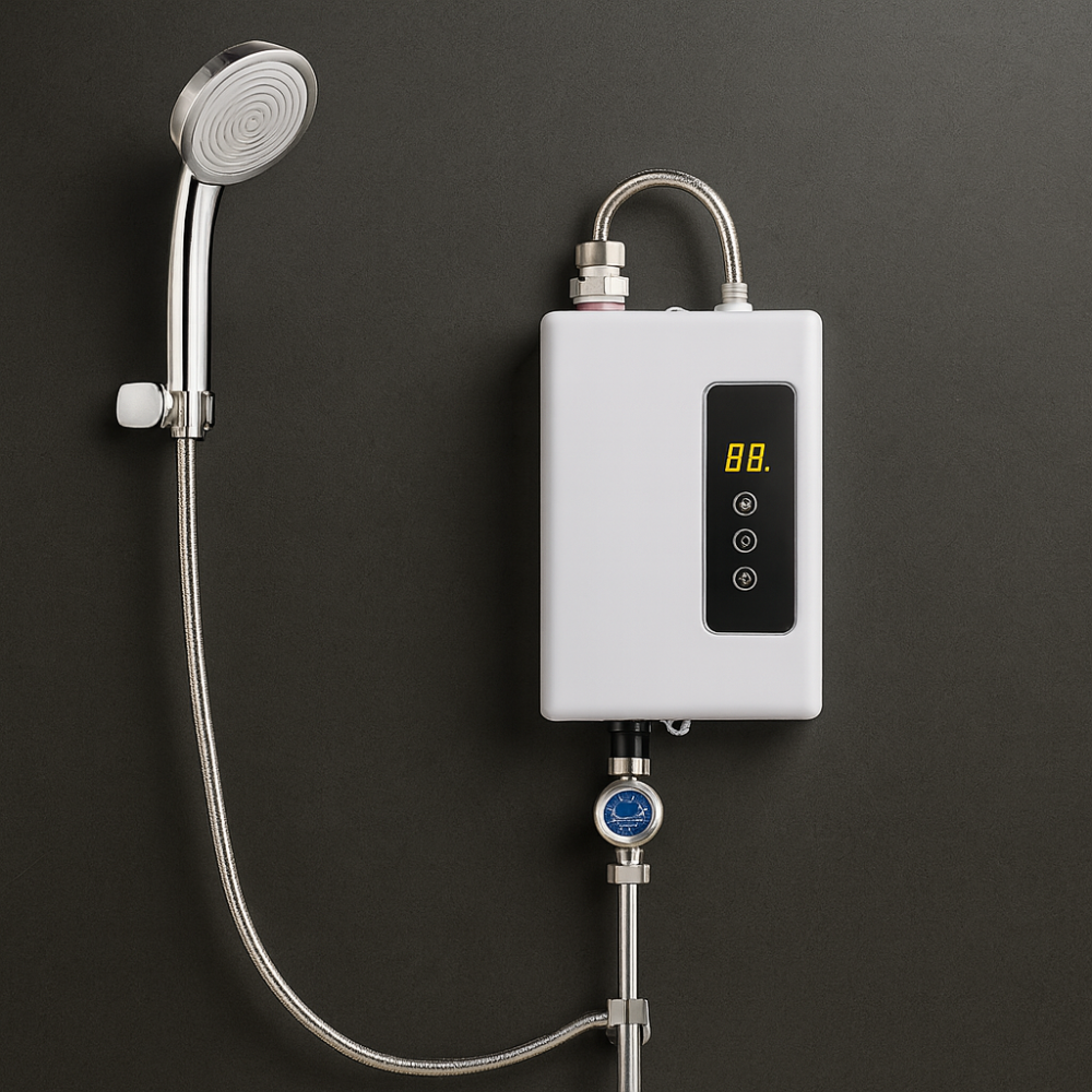 Compact Instant Electric Water Heater Shower System