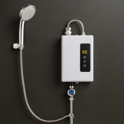 Compact Instant Electric Water Heater Shower System