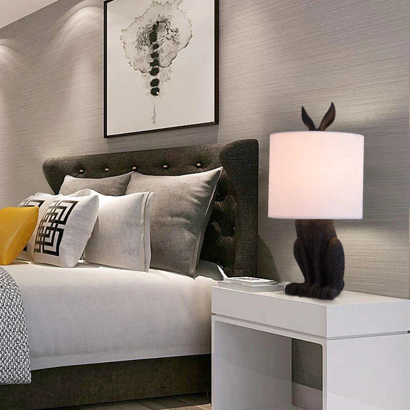 Pretty Rabbit Table Lamp