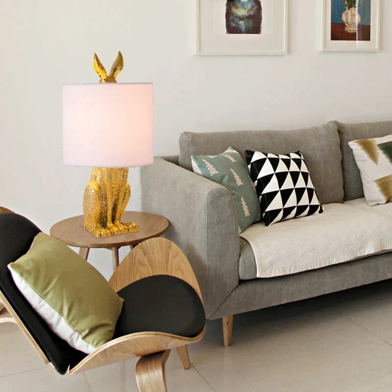 Pretty Rabbit Table Lamp