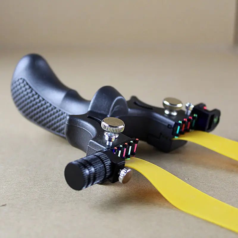 Accurate Laser Slingshot with Scope - Outdoor Fun Shooter