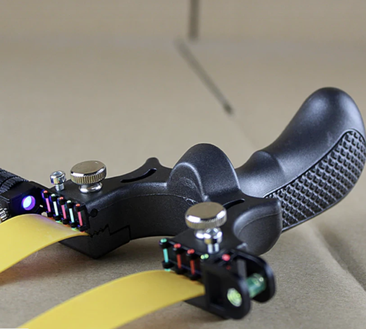 Accurate Laser Slingshot with Scope - Outdoor Fun Shooter - Cofik