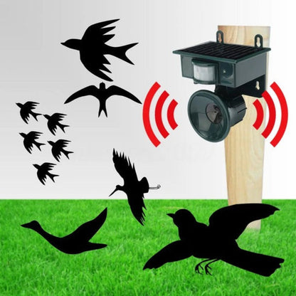 Outdoor Solar Powered Pest Repellent Motion Sensor Device