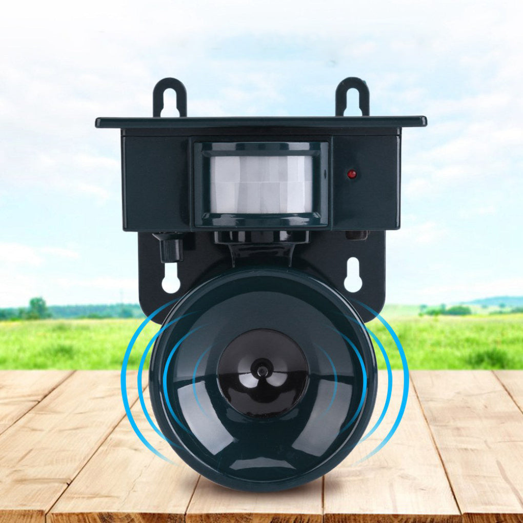 Outdoor Solar Powered Pest Repellent Motion Sensor Device