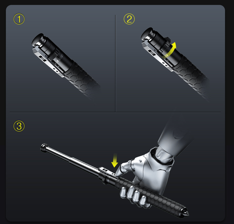 Durable Trekking Pole with Ergonomic Grip