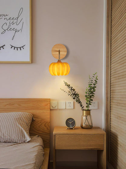 Warm Autumn Lantern Wall Lamp
