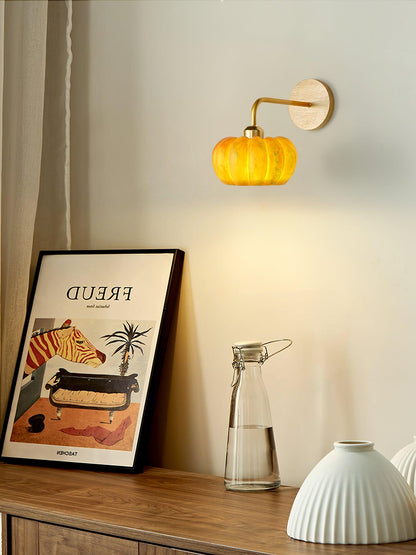 Warm Autumn Lantern Wall Lamp