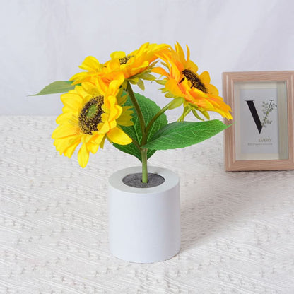 Bright Floral LED Desk Lamp