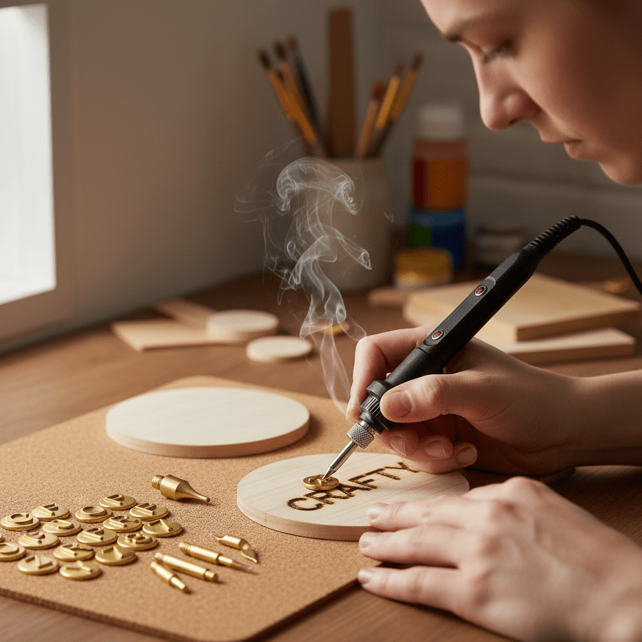 Portable Pyrography Wood Carving Tool Set - Cofik