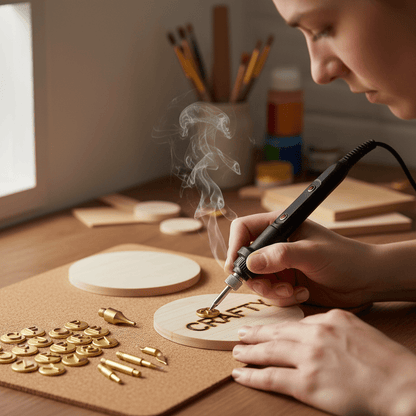 Portable Pyrography Wood Carving Tool Set - Cofik