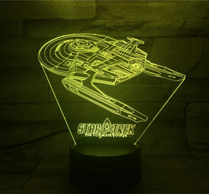 Cool 3D Effect Table Lamp
